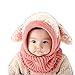 Baby Sets, Malltop Winter Baby Unisex-Kids Warm Woolen Cute Earflap Coif Scarf Soft Hood Hats