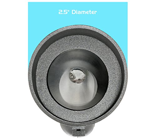 Westgate Lighting LED Directional Landscape Lights Die-Cast Aluminum Housing - IP67 Waterproof -12V AC- 36° Beam Angle- All Accessories Included - 3 YR Warranty (4 Black)