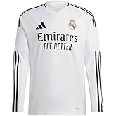 adidas Real Madrid Long Sleeve Home Jersey 24/25 (White)