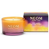 NEOM Cosy Nights Candle Travel Size | Sandalwood, Frankincense & Nutmeg I 100% Naturally derived Wax I 100% Natural fragrances I Relaxing