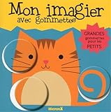 Mon imagier avec gommettes Chat : Grandes gommettes pour les petits by