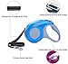 TrustyPaw Retractable Dog Leash - Adjust the Length with Greater Ease than any Other Leash - Top Quality Locking System and ABS Plastic - BONUS Poop Bag Dispenser with Bags Included