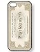 Season.C Hogwarts Train Ticket Harry Potter Inspired Design Slim Hard Back Case Cover for iPhone 5 5S