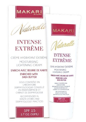 Makari Naturalle Intense Extreme Moisturizing Lightening Cream; Enriched with Shea Butter; SPF 15
