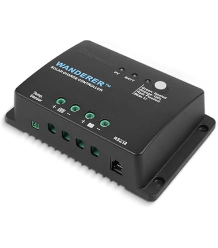 アクセサリー Renogy Rover 40A MPPT Charge Controller Li 40 Amp Rover MPPT Solar Charge Controller | Renogy Solar