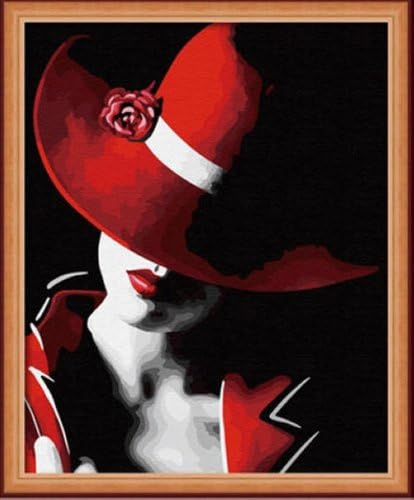 Paint By Number 16" X 20" Kit (Framed) Sexy Beauty