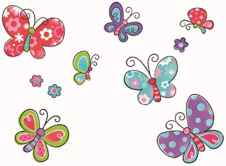 8 Butterfly Wall Sticker for Home Decor Living Room Nursery Room Decoration
