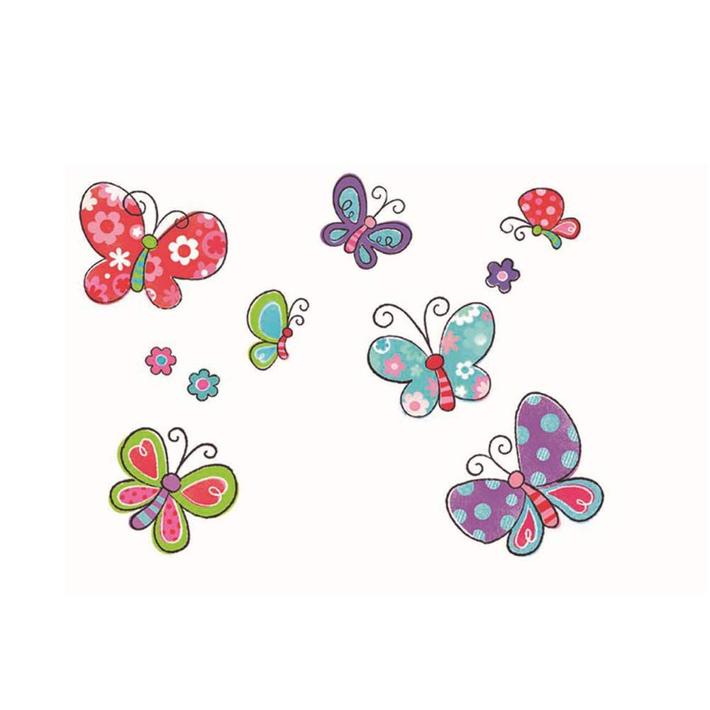 8 Butterfly Wall Sticker for Home Decor Living Room Nursery Room Decoration