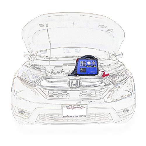 MICHELIN ML0728 Power Source XR1 Portable 1000 Amps Jump Starter with Air Compressor and 400