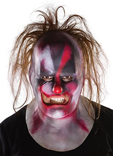 UHC Slipknot Clown Clown Style Latex Hair Halloween Costume Mask