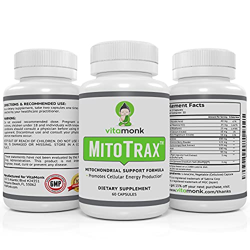 MITOTRAX™ BioEnhanced Mitochondrial Supplement by VitaMonk