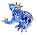 Handmade Frog Art Glass Blown Reptiles Animal Figurine - No.2