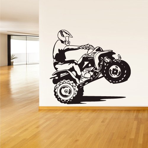 ATV Wall Decal Quad Bike (Z1499)
