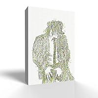 Canvas Wall Art Celebrity Portrait Canvas Prints Home Artwork Decoration for Living Room,Bedroom - 12x18 inches