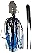 ChatterBait Original Lures - 1/4 oz Weight 5/0 Hook Blue/Black/Black Nickel Blade Per 1