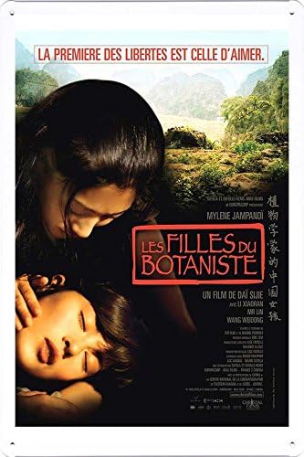 Movie Metal Poster Home Theater Decor Metal Tin Sign Plate Wall Art 8"x12" Filles Du Botaniste Ver2 by Nature Scene Painting