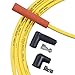 ACCEL 4021ACC SuperStock 8mm 4000 Series Yellow Graphite Spark Plug Wire Set
