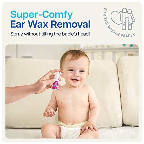 Naveh Pharma CleanEars Baby Ear Wax Removal Kit Spray Ear Wax