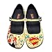 Hot Chocolate Design Chocolaticas Tattoo Women's Mary Jane Flat Multicoloured US Size: 6