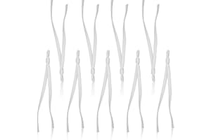 200pcs Elastic Bands with Adjustable Buckle, Elastic Cord Strap String Earloop Cord Locks Clips Rope for Craft Sewing, DIY Ha