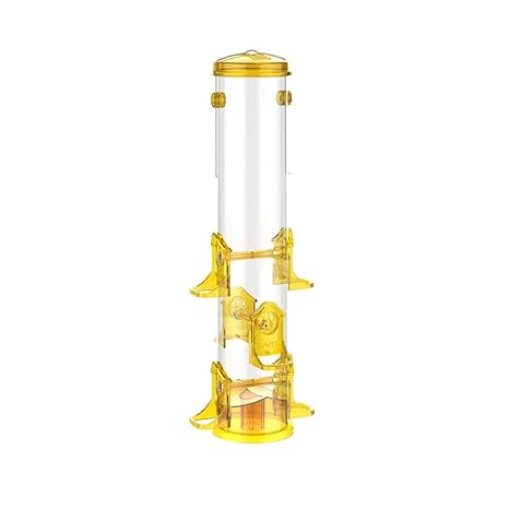 Stokes Select Jumbo Finch Feeder Yellow Red Assorted Hiatt