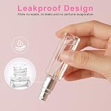 LOPHE 10ml Perfume Atomiser Kit 3pcs Clear Glass Spray Bottles Fine Mist view 4