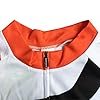 sponeed Cycling Jersey Short Sleeve Suits Men Bike Clothing Road Bicycle Shorts Padded Outfits, Red Blue, Large - Image 3
