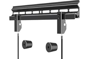 Suptek Studless TV Wall Mount for Most 23-60 Inch TVs up to 99 lbs, Low Profile No Drill TV Mount, Drywall Bracket with Max VESA 400x400mm, No Stud, No Drill, Easy Install, MF8