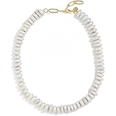 Maison Irem Women's Gem of The Sea Necklace, Pearls, Off White, One Size