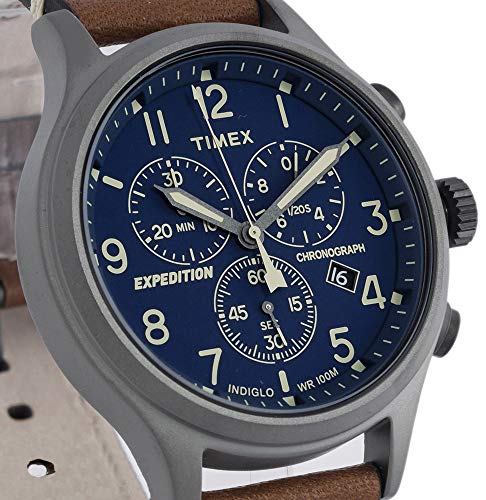 Timex Reloj Cronógrafo para Hombre de Cuarzo con Correa en Cuero TW4B09000 - Imagen 7
