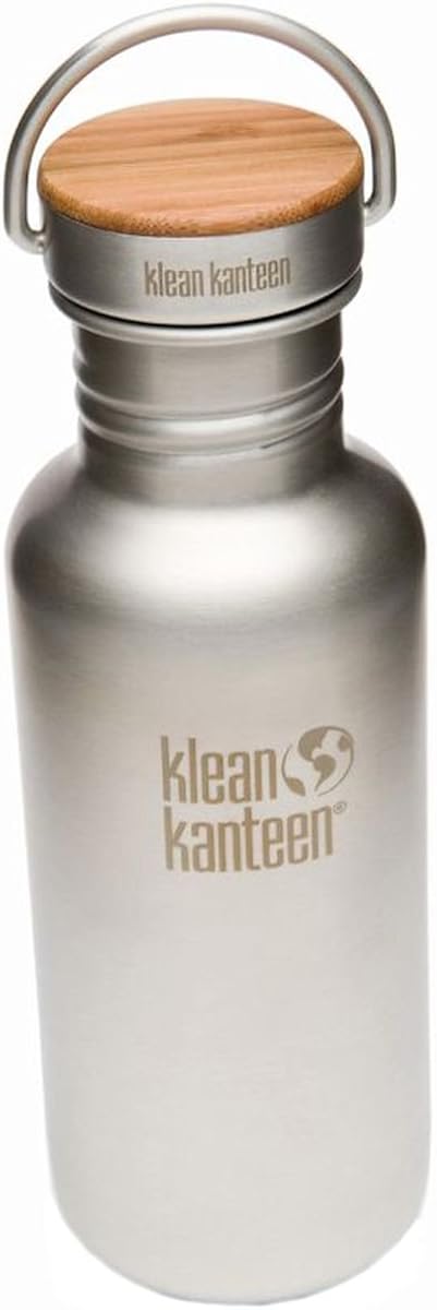 Klean Kanteen Unisex Outdoor Water Bottle, Silver (Silver Matt), 800 ml - Image 3