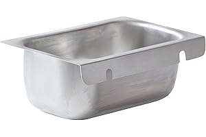HOODMART Grease Cup Holder | Removable Hood Grease Catcher for Commercial Kitchens | Stainless Steel Hood Accessories for Res