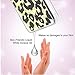 Losin Leopard Case Compatible with Apple iPhone 7 Plus/iPhone 8 Plus 5.5 Inch Ultra Thin Fashion Luxury Sparkling Liquid Quicksand Glitter Sequin Lovely Leopard Pattern Soft TPU + Hard PC Back Case