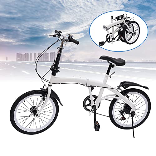 20'' Folding Bicycle 7 Speed Double V Brake Urban