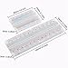 eBoot Experiment Solderless Breadboard with Adhesive Tape, 400-Points and 830-Points, 2 Pieces