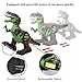 TEMI Remote Control Dinosaur for Kids Boys Girls, Electronic RC Toys Educational Walking Tyrannosaurus Rex Dinosaur with Lights and Sounds Powered by Rechargeable Battery, 360 Degree Rotation Stuntthumb 2
