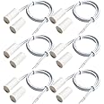 Gebildet 6pcs Recessed Wired Security Window Gate Contact Sensor Alarm Magnetic Reed Switch, Magnet Near - Connect Circuit, M