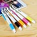 GSlife Pack of 5 Fashionable 2 in 1 Sensitive Stylus (3-Color Ink 5 Pack)