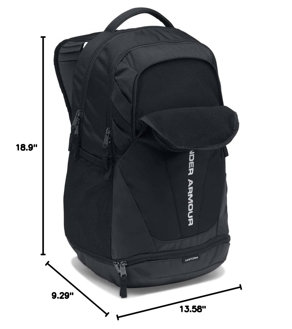 Under Armour Men's UA Hustle 3.0 Backpack OSFA Black