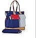 COCOCKA 10 Pocket Premium Designer Diaper Bag Perfect Gift for New Moms with Boys or Girls Baby’s Organiser Weekender Baby Bag Tote Style Nappy Bag Fashion Maternity Bag W/Changing Mat