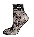 lifevv Womens Sheer Ankle Fishnet Socks Sheer Women Dress Socks(5 Pairs) (Style 1)