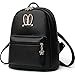 Wink Kangaroo Stylish Girls Ladies PU Leather Backpack Purse Shoulder Bag School Travel Daypack