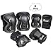 JBM Kids & Adults Knee and Elbow Pads with Wrist Guards Protective Gear Set, Impact Resistance for your Children Outdoor Activities’ Adventure, Roller Skating, Cycling, Scooter, Skateboarding Pads Set
