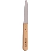 Dexter-Russell 3" Clam Shucking Knife | S17 | Carbon Steel Blade with Riveted Beechwood Handle | Made in USA | Traditional Clam Opener