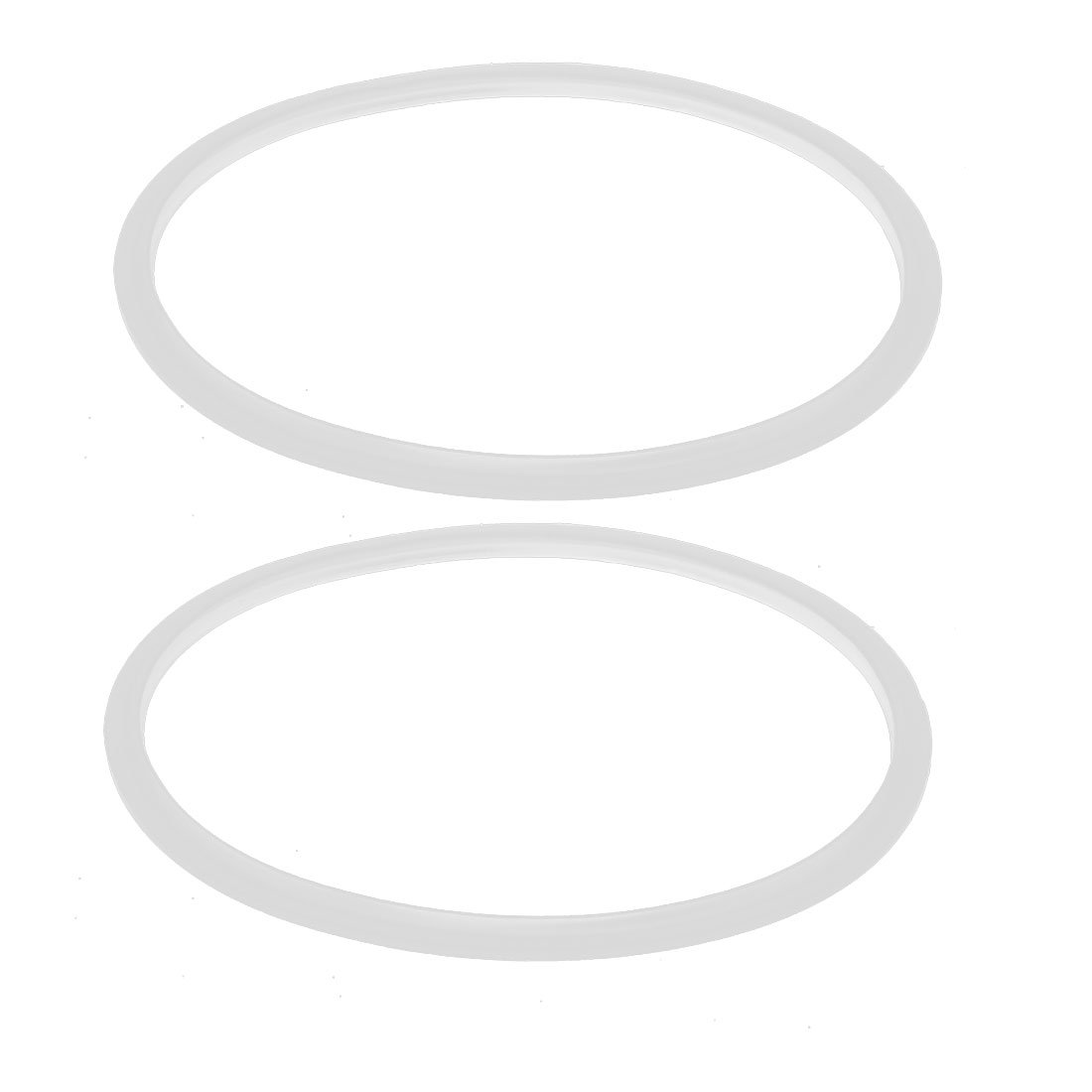Sourcingmap 27mm OD Silicone Round Shaped Cooker Gasket Sealing Ring 2pcs