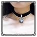 3GARDEN Harajuku Gothic sun pendant necklace collar Lace Choker Necklace