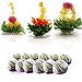 Tea Beyond Flowering Tea Gift Set Zen 12 Packs White Blooming Tea Herbal Iced or Hot Blooming Tea White Tea Gift Workout Weight Management 100% Natural Vegan Friendly Non-GMO No additives