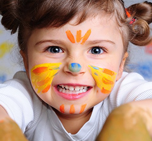 6 Master+Children+Waterproof+Painting+Yellow+Rose