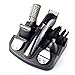 AMCHOICE 6 in 1 Hair Trimmer Titanium Hair Clipper Electric Shaver Beard Trimmer Men Styling Tools Shaving Machine Cutting Body Groomer Kit