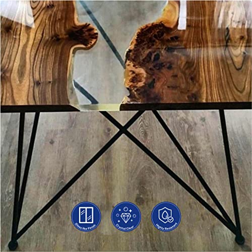 Deep Pour Epoxy Resin for River Table 3 Gallon (11.4 L) 2'' Deep